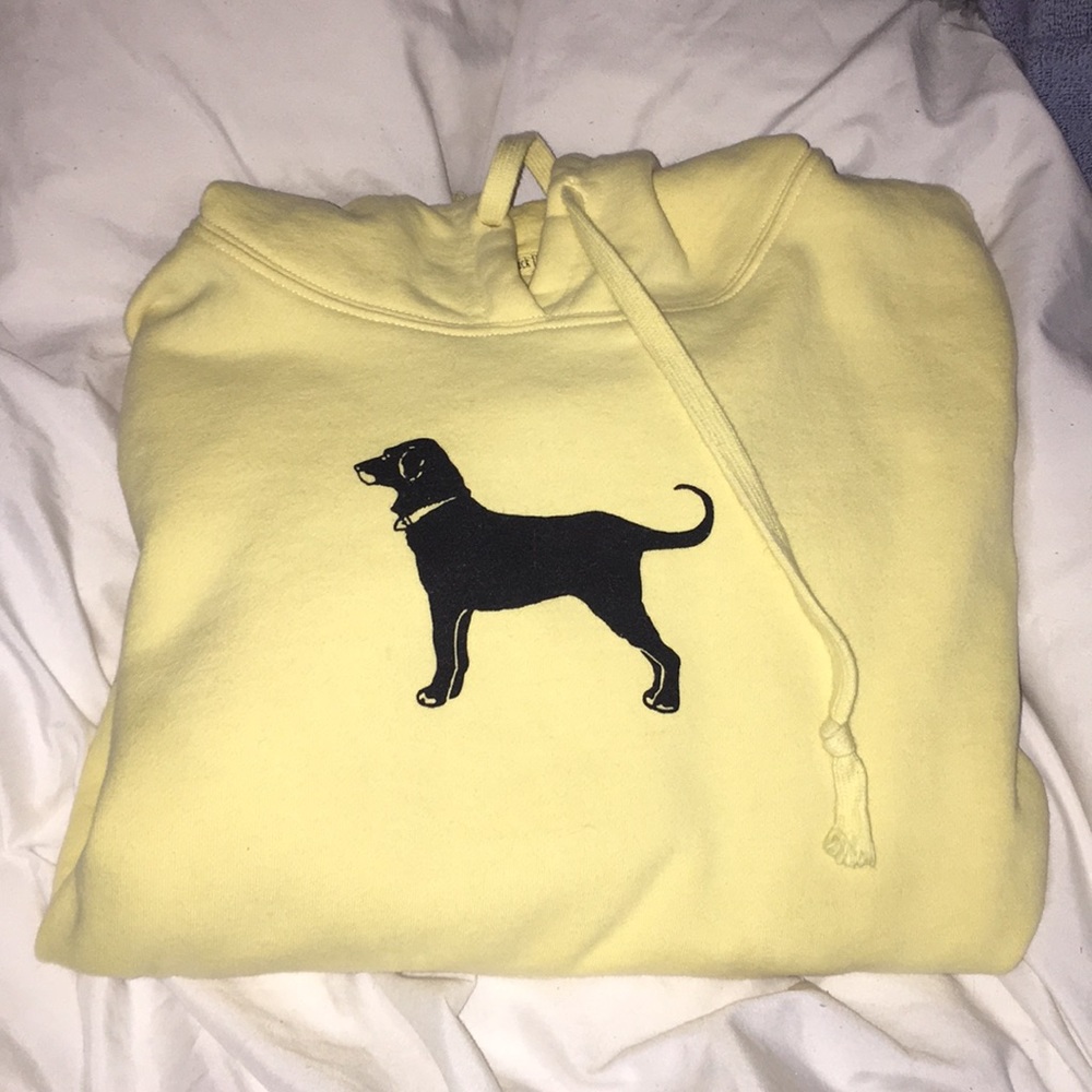 BLACK DOG HOODIE